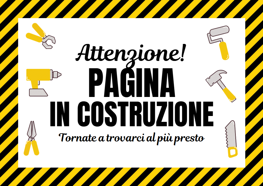 Pagina in costruzione